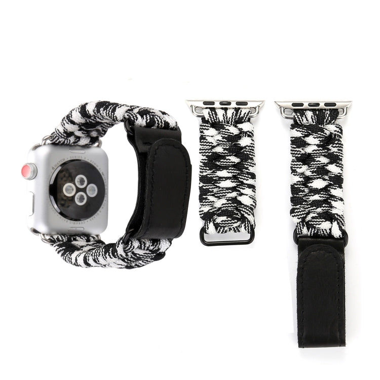 Cinturino nylon e pelle per Apple Watch Ultra e Serie 8/7