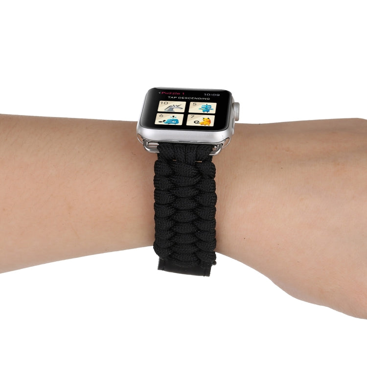 Cinturino nylon e pelle per Apple Watch Ultra e Serie 8/7