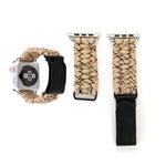 Cinturino nylon e pelle per Apple Watch Ultra e Serie 8/7