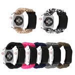 Cinturino nylon e pelle per Apple Watch Ultra e Serie 8/7