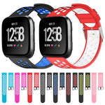 Cinturino in silicone per Fitbit Versa multicolore