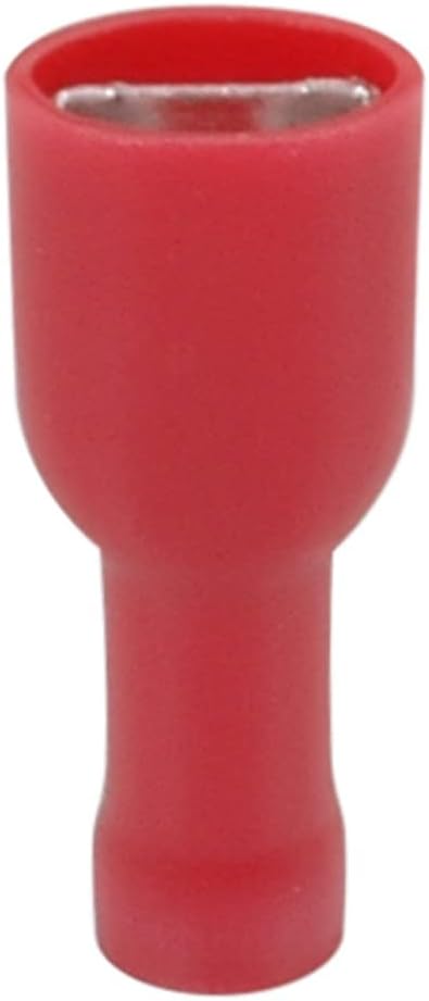 Connettore faston femmina isolato 6.3mm rosso 0.5-1.5mm confezione da 100 03360145 8595563716496 B4500