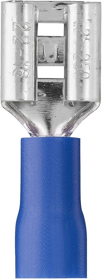 Connettore faston femmina 6.3mm rosso 1.5-2.5mm confezione da 100 03360143 8595563716472 B7975