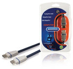 Cavo DisplayPort maschio 5 metri blu