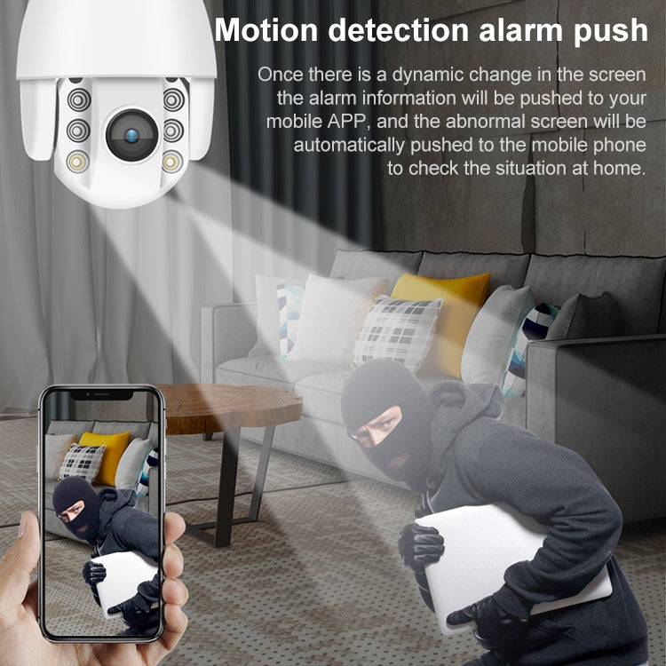 Telecamera IP WiFi QX2 1080P panoramica 360° IP66 - immagine 3