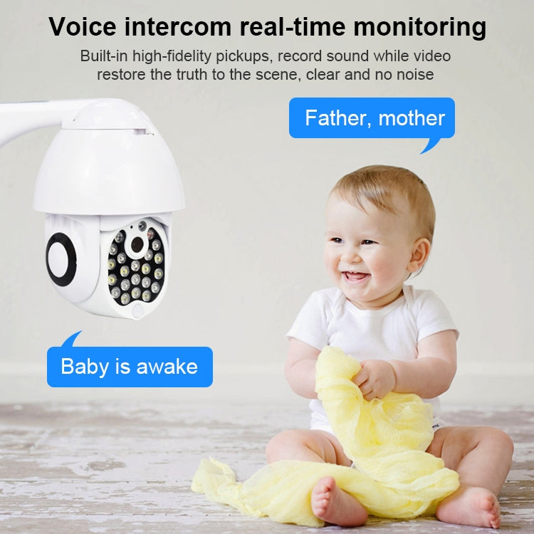 Telecamera IP WiFi QX17 1080p PTZ con visione notturna - immagine 8