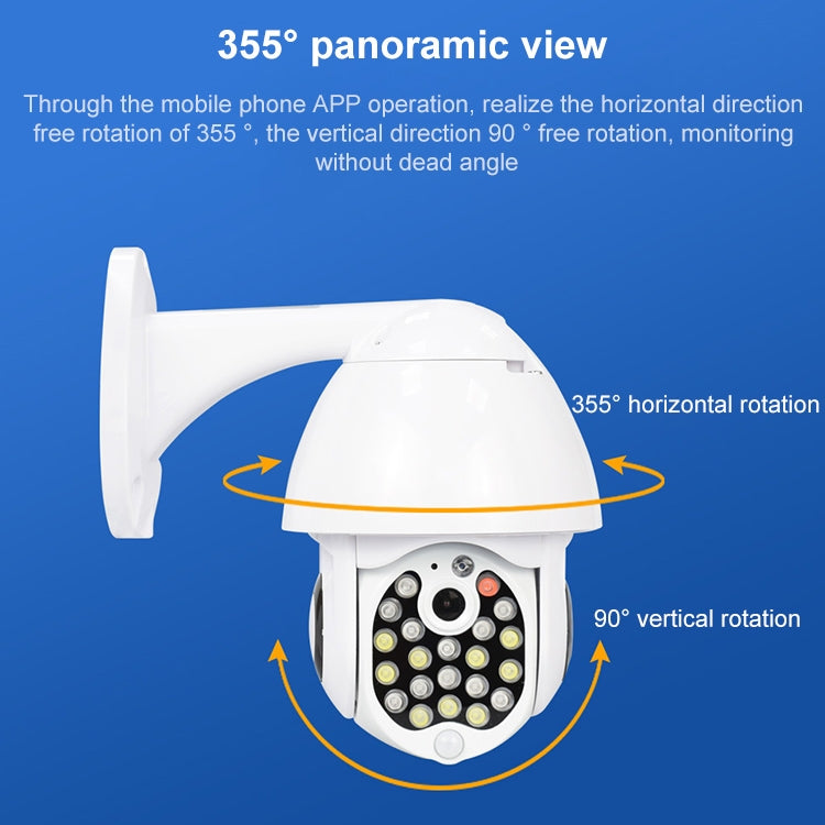 Telecamera IP WiFi QX17 1080p PTZ con visione notturna - immagine 10