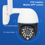 Telecamera IP WiFi QX27 1080p dome per esterni - immagine 8