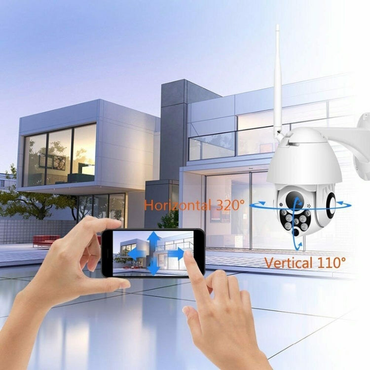 Telecamera IP wireless PTZ 2 MP con visione notturna a colori - immagine 11
