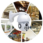 Telecamera IP wireless PTZ 2 MP con visione notturna a colori - immagine 14