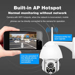Telecamera IP wireless PTZ 2 MP con visione notturna a colori - immagine 5