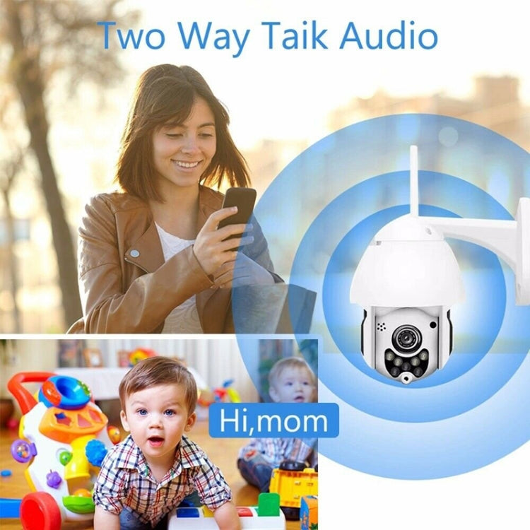 Telecamera IP wireless PTZ 2 MP con visione notturna a colori - immagine 9