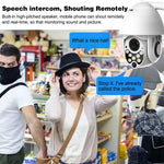 Telecamera IP wireless PTZ 2 MP con visione notturna a colori - immagine 10