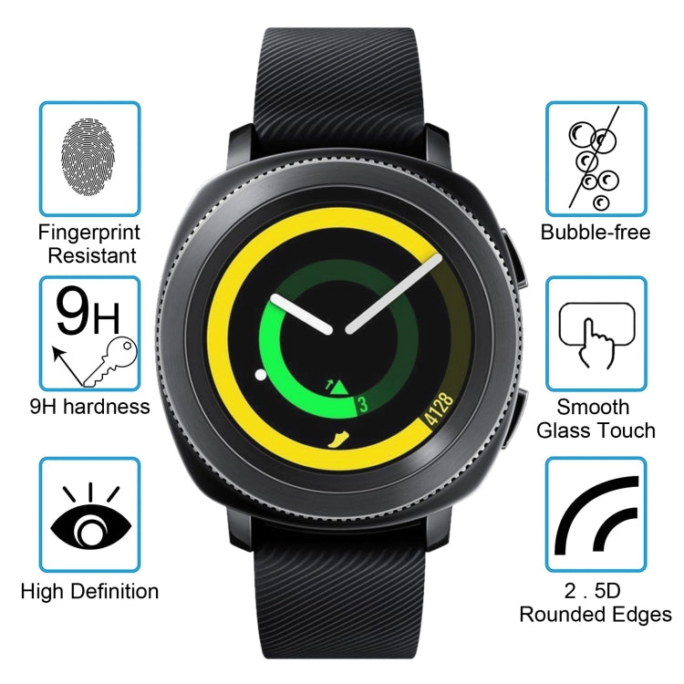 Pellicola vetro temperato 0.2mm per Samsung Gear Sport
