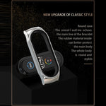 Custodia metallo senza viti per Xiaomi Mi Band 5 e 6