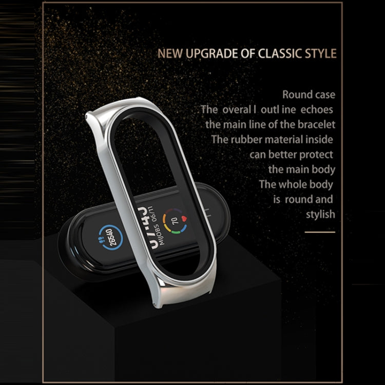 Custodia metallo senza viti per Xiaomi Mi Band 5 e 6