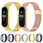 Custodia metallo senza viti per Xiaomi Mi Band 5 e 6