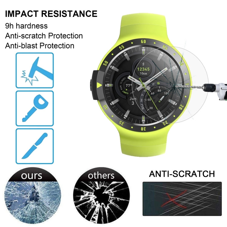 Pellicola vetro temperato curva 0.2mm per TicWatch S