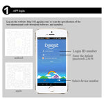 D99+ Smartwatch GPS con schermo LCD HD 1,22" per anziani