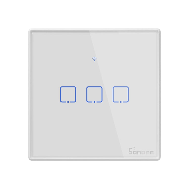 Sonoff T2 Touch Interruttore da Parete con Pannello in Vetro 86mm