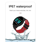 KY108 Bracciale Smart 1,3" IP67 con Monitoraggio Salute