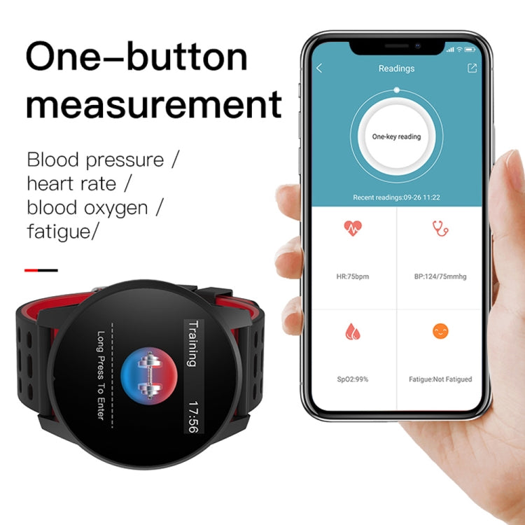 KY108 Bracciale Smart 1,3" IP67 con Monitoraggio Salute