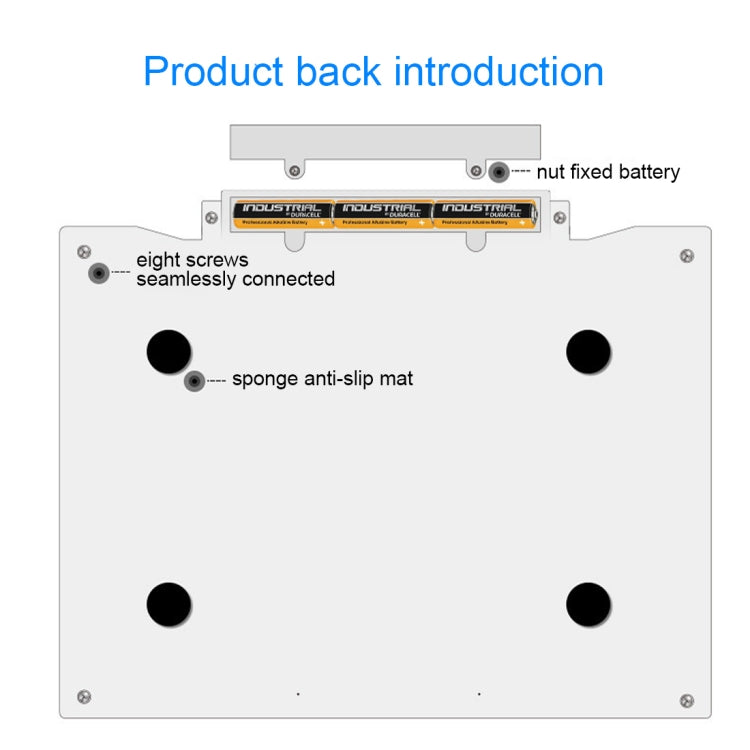 Blocco note LED A4 dimmerabile con cavo USB 6,5W