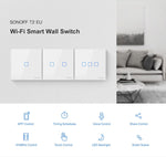 Sonoff T2 Touch Interruttore da Parete in Vetro 86mm