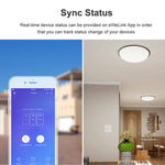 Sonoff T2 Touch Interruttore da Parete in Vetro 86mm