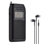 Radio portatile K-605 FM AM SW con supporto scheda TF
