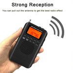 Mini radio portatile HRD-104 FM AM con altoparlante