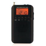 Mini radio portatile HRD-104 FM AM con altoparlante