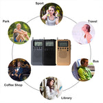Mini radio portatile HRD-104 FM AM con altoparlante
