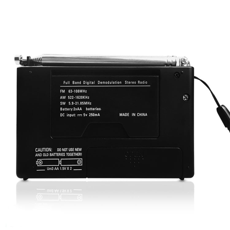 Radio portatile HRD-310 con demodulazione digitale FM AM SW