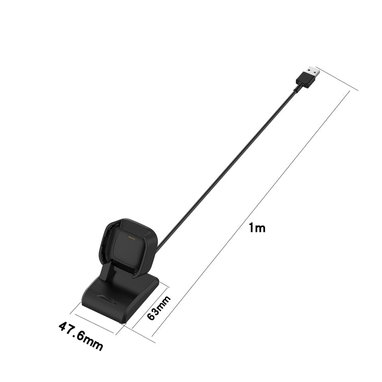 Adattatore dock ricarica USB per Fitbit Versa 2 con cavo 1 m