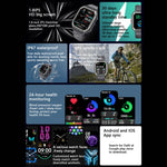 Smartwatch sportivo impermeabile KR06 con contapassi
