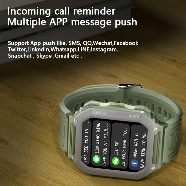 Smartwatch sportivo impermeabile KR06 con contapassi