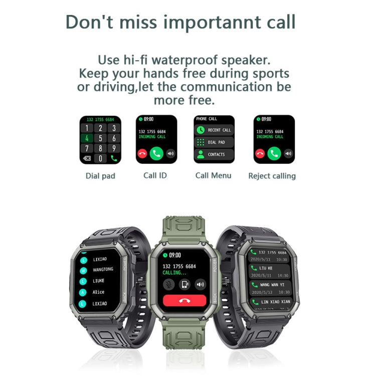 Smartwatch sportivo impermeabile KR06 con contapassi