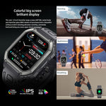 Smartwatch sportivo impermeabile KR06 con contapassi