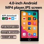 UNIWA MP004 Mini Tablet PC con schermo IPS da 4 pollici, Android 14, intelligenza artificiale, lettore musicale intelligente, 3 GB di RAM e 32 GB di memoria interna., 3GB+32GB