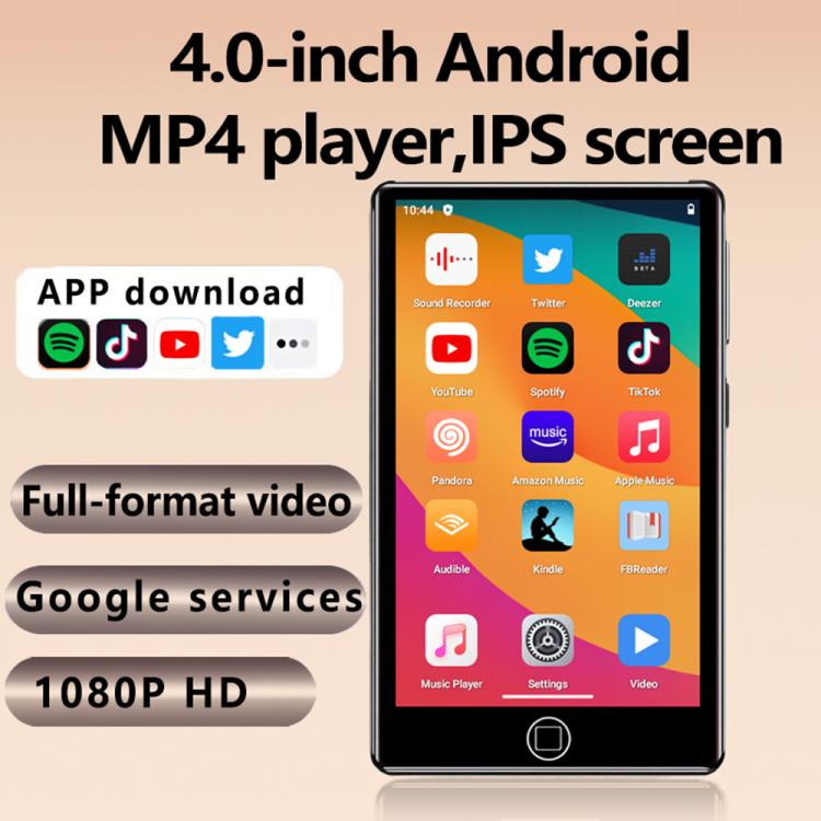 UNIWA MP004 Mini Tablet PC con schermo IPS da 4 pollici, Android 14, intelligenza artificiale, lettore musicale intelligente, 3 GB di RAM e 32 GB di memoria interna., 3GB+32GB