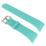 Cinturino in pelle tinta unita per Galaxy Fit 2