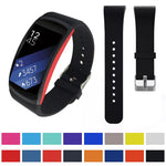 Cinturino in pelle tinta unita per Galaxy Fit 2