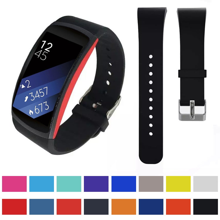 Cinturino in pelle tinta unita per Galaxy Fit 2