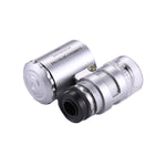 Mini microscopio portatile 60X con luce LED