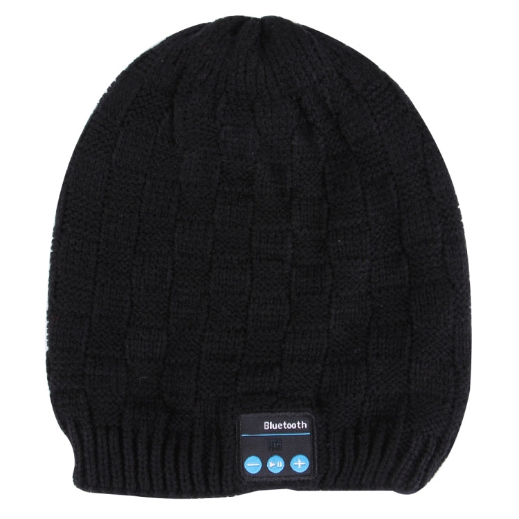 Auricolare Bluetooth con microfono e cappello invernale lavorato