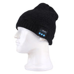 Auricolare Bluetooth con microfono e cappello invernale lavorato