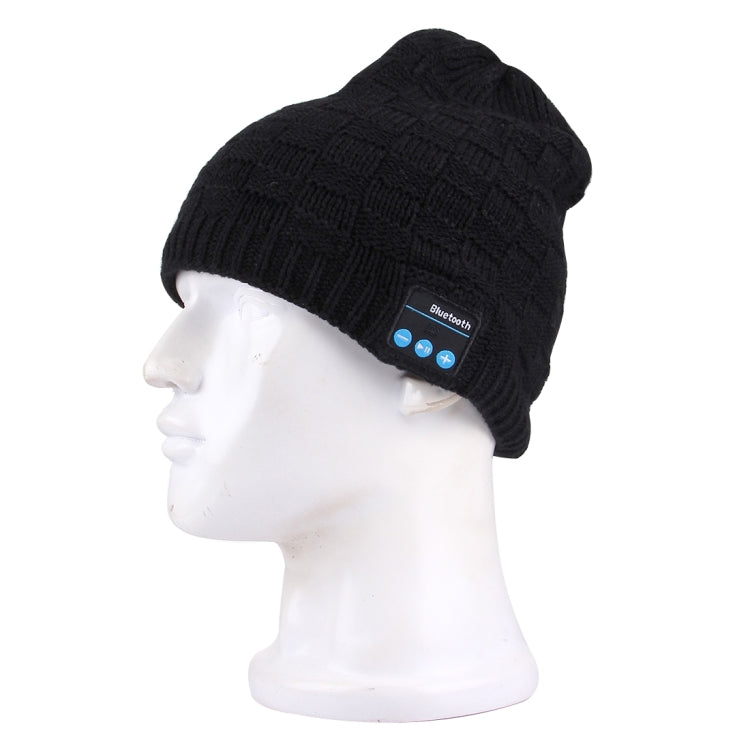 Auricolare Bluetooth con microfono e cappello invernale lavorato