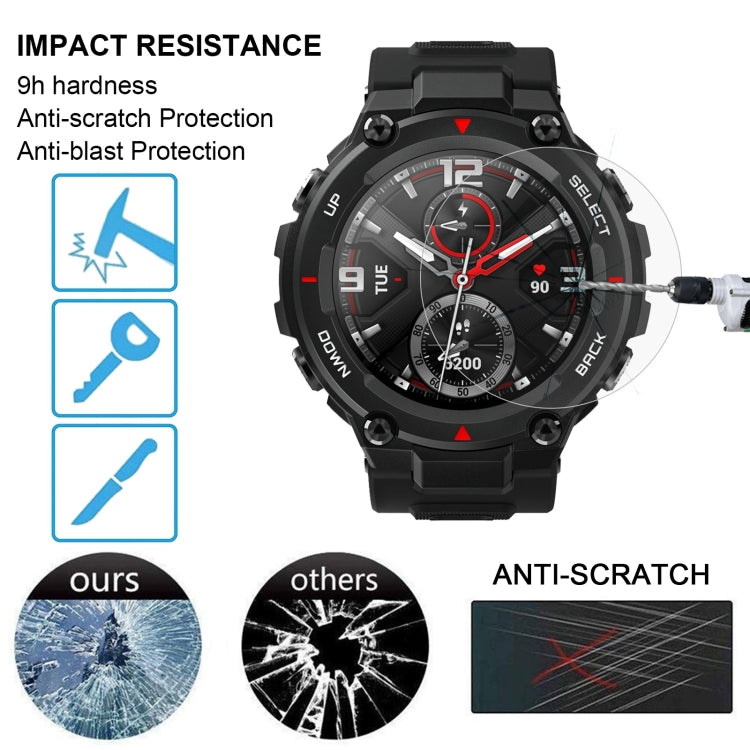 Pellicola vetro temperato 0.26mm per Huami Amazfit T-Rex