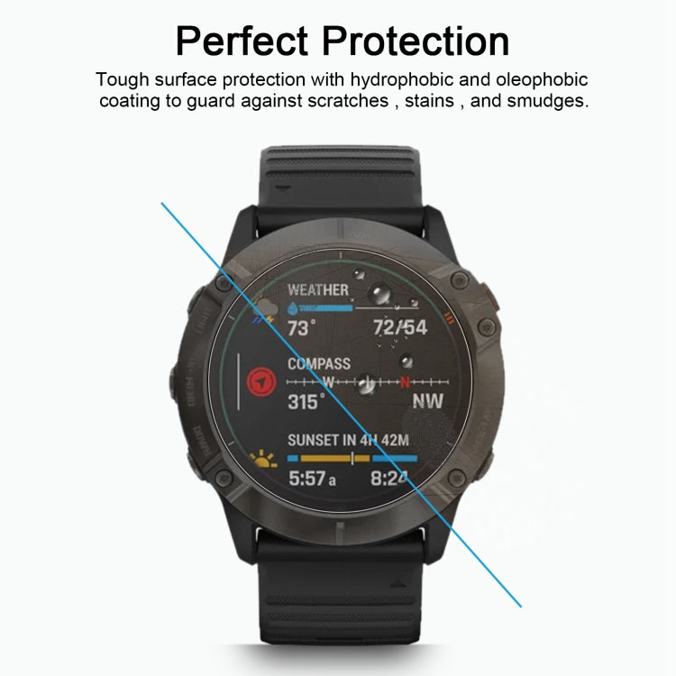 Pellicola vetro temperato per Garmin Fenix 6X 0.26mm 9H
